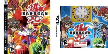 all bakugan video games