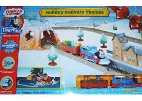 thomas and friends christmas train set