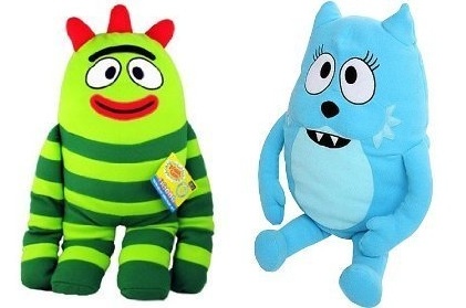 Yo Gabba Gabba Brobee cuddle pillow