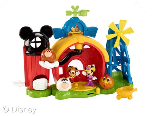 mickey mouse farm playset